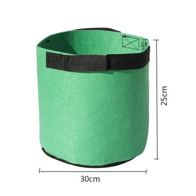 Μπαλκόνι Τσάντες Φύτευσης πατάτας Καλλιέργεια Γλάστρες Κήπου Ζαρντινιέρες Σακούλες Φύτευσης Λαχανικών Τσάντες Καλλιέργειας Αγρόκτημα Προμήθειες Κήπου 1 Τμ.