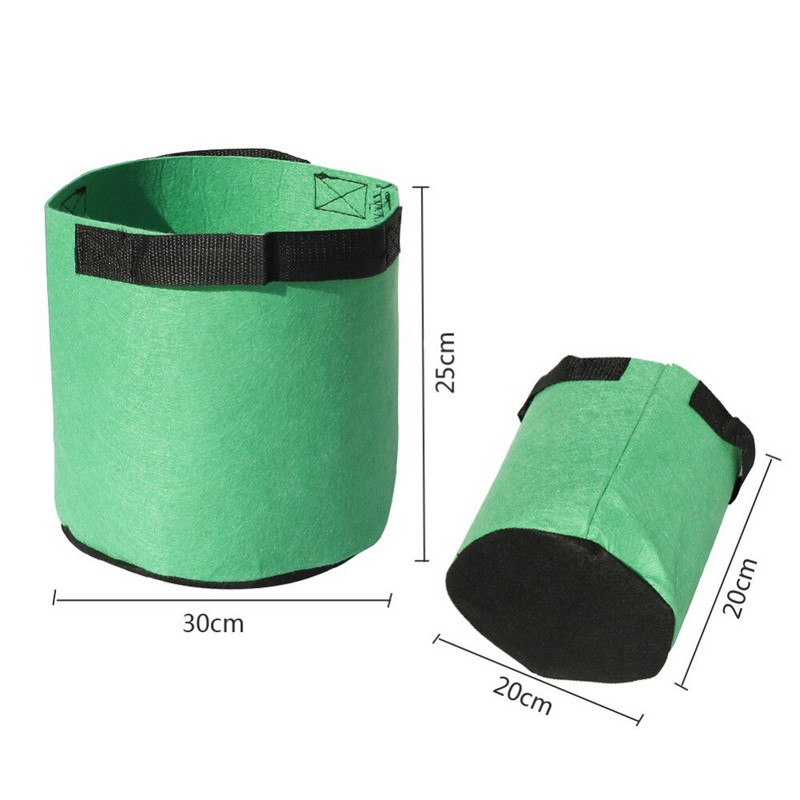 Μπαλκόνι Τσάντες Φύτευσης πατάτας Καλλιέργεια Γλάστρες Κήπου Ζαρντινιέρες Σακούλες Φύτευσης Λαχανικών Τσάντες Καλλιέργειας Αγρόκτημα Προμήθειες Κήπου 1 Τμ.