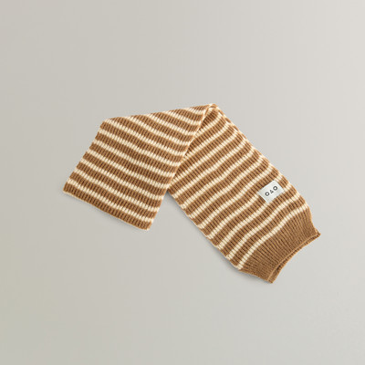 Casual πλεκτό κασκόλ με λογότυπο για αγόρια