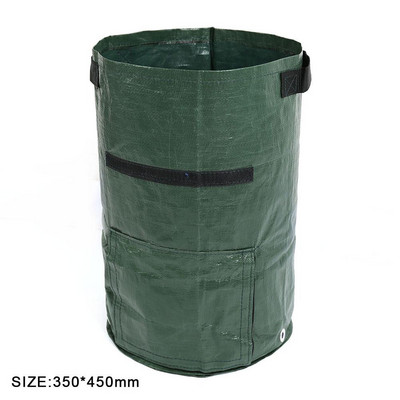 Sac de cultivare pentru cartofi, 10 galoane, PE, pentru legume, ceapă, pentru plante, cu mâner, îngroșat de grădină, morcovi, taro, arahide.