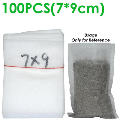 50-100 vnt sodinukų auginimo maišelių audinys augalams Biologiškai skaidus neaustiniai daigynų krepšiai vazonai Ekologiškas vėdinimas šiltnamis