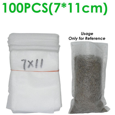 50-100 vnt sodinukų auginimo maišelių audinys augalams Biologiškai skaidus neaustiniai daigynų krepšiai vazonai Ekologiškas vėdinimas šiltnamis