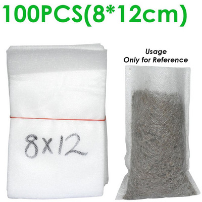 50-100 vnt sodinukų auginimo maišelių audinys augalams Biologiškai skaidus neaustiniai daigynų krepšiai vazonai Ekologiškas vėdinimas šiltnamis