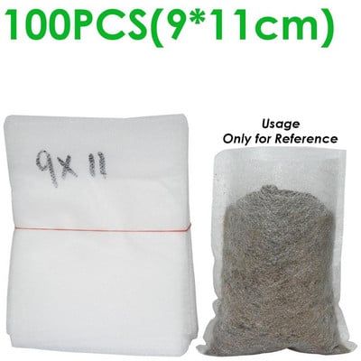 50-100 vnt sodinukų auginimo maišelių audinys augalams Biologiškai skaidus neaustiniai daigynų krepšiai vazonai Ekologiškas vėdinimas šiltnamis