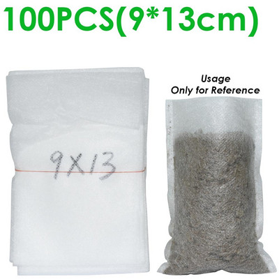 50-100 vnt sodinukų auginimo maišelių audinys augalams Biologiškai skaidus neaustiniai daigynų krepšiai vazonai Ekologiškas vėdinimas šiltnamis