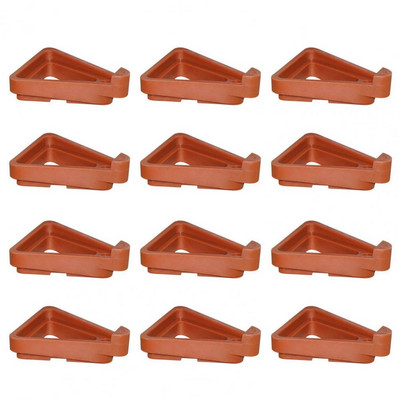 12 τμχ/Σετ Μαξιλαράκι ανύψωσης γλάστρας Ανθεκτικό Πόδια γλάστρας κηπουρικής εξοικονόμησης νερού Τριγωνικό ράφι φυτευτή λουλουδιών για γλάστρα