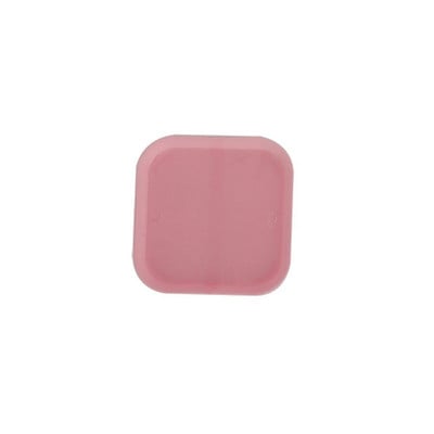 100 buc ghivece farfurii de bază pătrate acasă, grădină, birou, balcon, tăvi din plastic, 6 cm x 6 cm, șasiu pentru ghiveci mici colorate