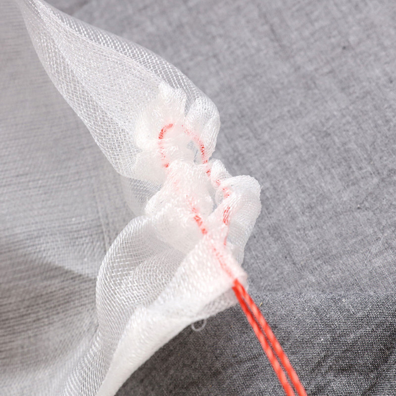 100 vnt. nailoniniai vaisiai apsauginiai maišeliai Augalų Daržovių Daugkartinio naudojimo tinklinis maišelis Vynuogės Obuoliai Kenkėjų kontrolė Kovos su paukščiais sodo reikmenys