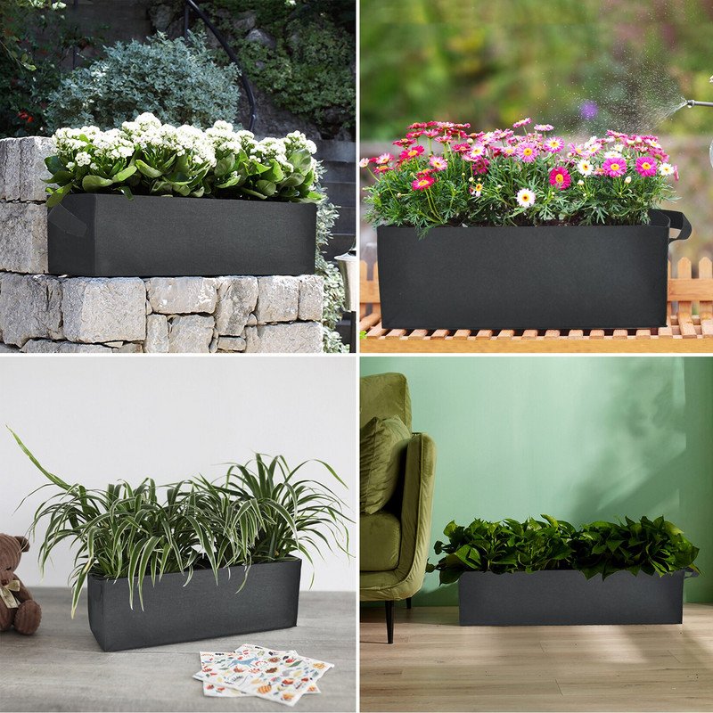 Τσάντες φυτών μη υφαντό ύφασμα κήπου πατάτα γλάστρα Θερμοκήπιο Λουλούδι σακούλες καλλιέργειας λαχανικών Ενυδατικά κάθετα εργαλεία