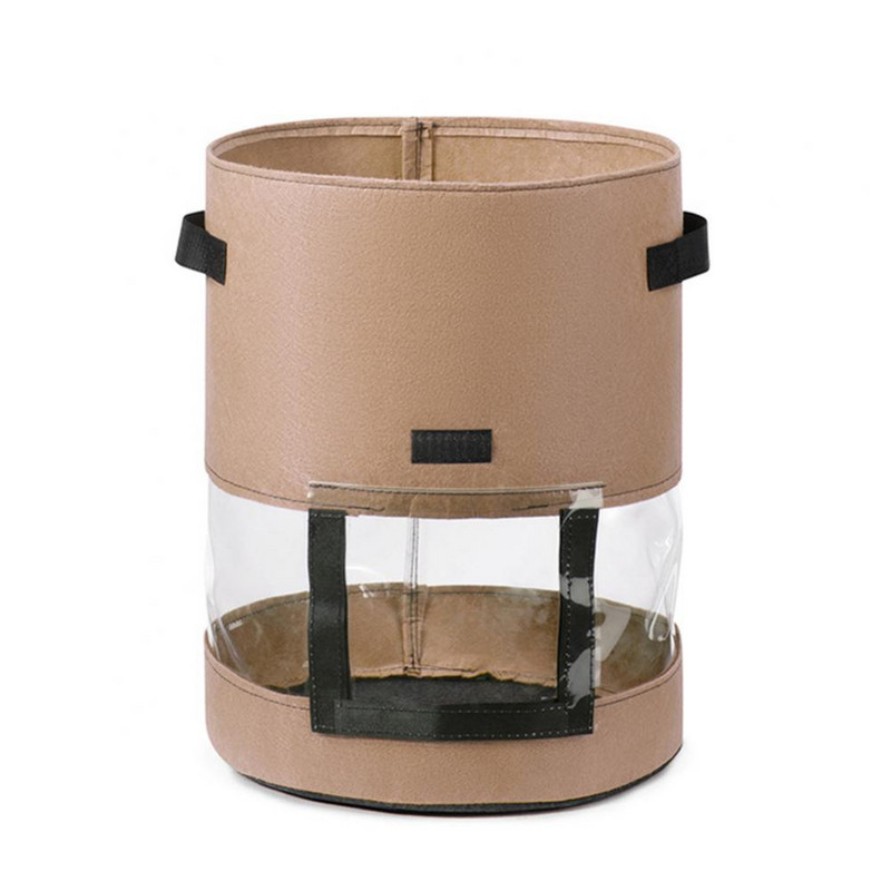 Saci de cultivare 7/10 galoane Saci de cultivare a plantelor Aerare Impermeabil pentru plantarea cartofii Pungă cu găleată Ghivece și jardiniere de grădină