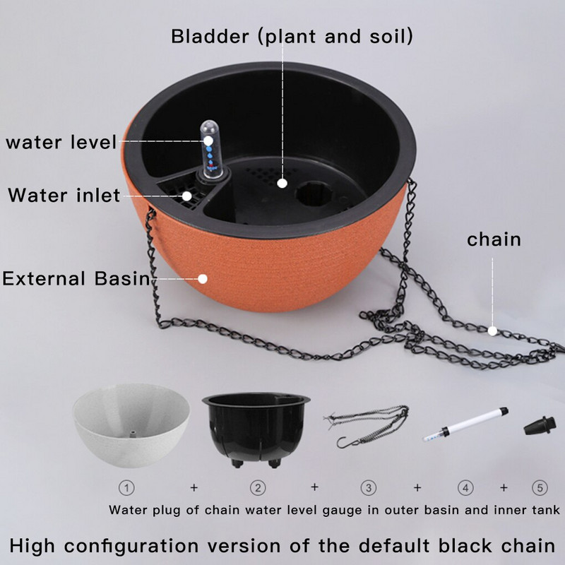 Pakabinamas krepšelis gėlių vazonų sodintuvas Kabykla sienoms dekoruoti augalų stovas Pakaba Namų apdailai kiemo sodo kabantis vazonas