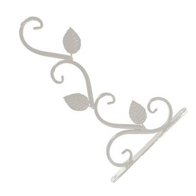 Metalinis augalas vazono krepšelio kabykla iš kaltinės geležies gėlių krepšelio pakabinimo kablys sodo balkono dekoravimui