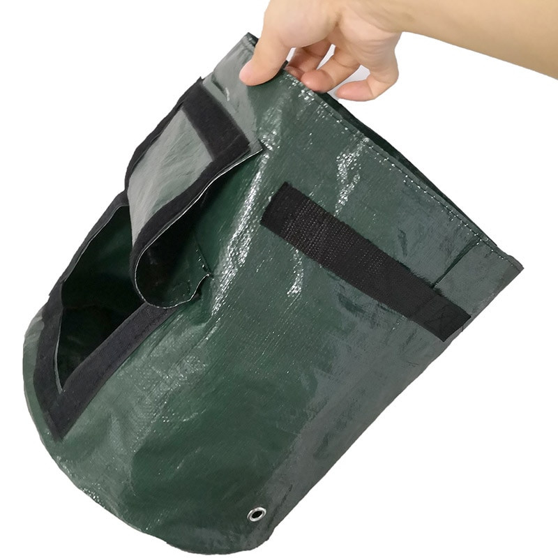 Φυτεύστε υφασμάτινες τσάντες PE Καλλιέργεια πατάτας Σάκοι φύτευσης λαχανικών Τσάντες κήπου Γλάστρες φυτευτές Grow Bag Farm Home Garden Tool