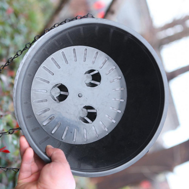 Coș de flori agățat imitație de fagure, autoabsorbție de apă, umeraș pentru plante în aer liber din rășină, accesorii de grădină, ghiveci