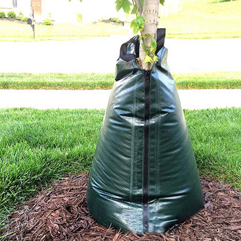 20-галонна преносима чанта за напояване на дървета с бавно освобождаване Капеща торбичка за напояване