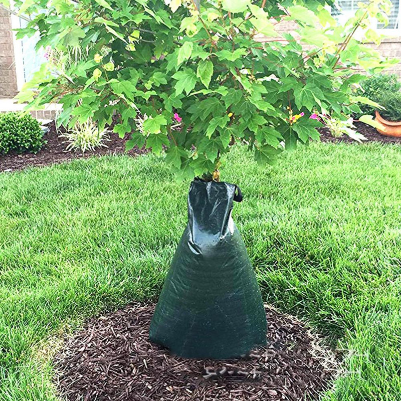 Pungă portabilă de udare pentru copac cu eliberare lentă de 20 de galoane