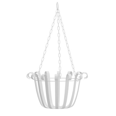 Metallist rauast seinaripp Lillepoti korv riidepuu kett rippuv istutusmasin Lillepott korv rõdu aed kodukaunistus