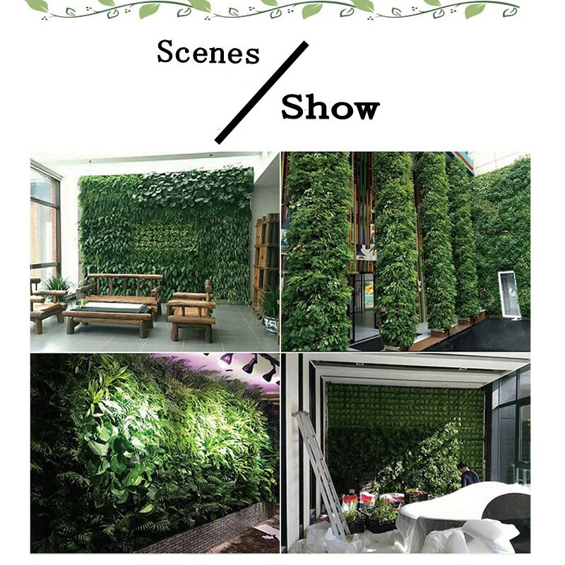 Žalias vertikalus auginimo krepšys Sodo priežiūra Sieninis sodinimas Gėlių auginimo konteineris Braškių auginimo krepšiai Sodo namų reikmenys