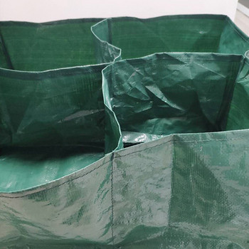 Υπερυψωμένο κρεβάτι κήπου Υπαίθρια τσάντα φύτευσης κηπουρικής με τέσσερα πλέγματα Garden Grow κρεβάτι