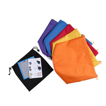 5/8X комплект 5 градински галона филтърна торба Herbal Ice Bubble Bag Essence Extractor Kit Екстракционни торбички с екран за натискане и носене