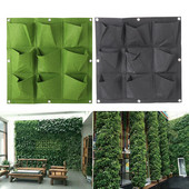 Kūrybingas gėlių vazonas, sukraunamas sieninis vazonas Sodo gėlių vazonai, pakabinami ant sienos vertikalūs sukulentai, vazonai bonsai, namų dekoravimas