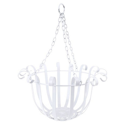 Europietiško stiliaus sieninis geležies kabantis krepšelis vazono atraminis laikiklis kabliukas kabliukas augalų laikiklis balkonas namų dekoras