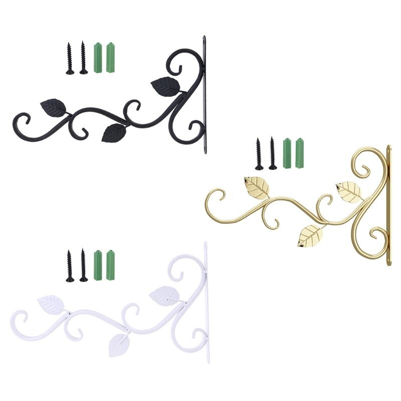 Suport de suport pentru ghiveci pentru agățat pe perete în stil european Cârlig Umeraș de fier Suport pentru plante Balcon Decor pentru casă