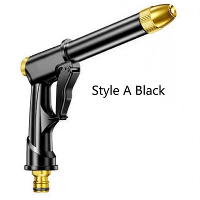 Új nagynyomású mosó vízpisztoly kerti tömlőfúvóka permetező permetező vízsugárhoz habos edény autó elektromos tisztítóeszköz