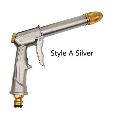 Új nagynyomású mosó vízpisztoly kerti tömlőfúvóka permetező permetező vízsugárhoz habos edény autó elektromos tisztítóeszköz