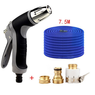 Állítható nagynyomású mosópisztoly minták autómosó gép kerti öntözőcső fúvóka öntöző univerzális autómosó készlet
