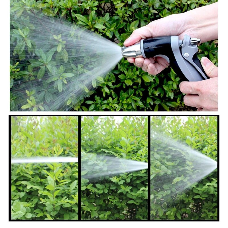 Állítható nagynyomású mosópisztoly minták autómosó gép kerti öntözőcső fúvóka öntöző univerzális autómosó készlet