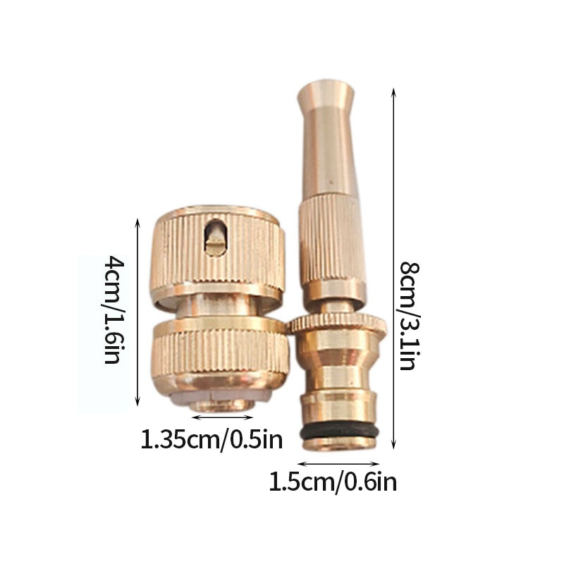 Nagynyomású pisztoly fúvóka gyorscsatlakozó tömlő permetező permetező fúvóka vízpisztoly kerti állítható nyomású mosó kerti szerszám