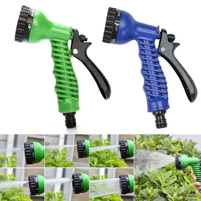 Garden Water Spray Lawn Sprinkler Πιστόλι νερού πλυσίματος αυτοκινήτου Ρυθμιζόμενα ακροφύσια σωλήνων 7 μοτίβων Ηλεκτρικό πλυντήριο υψηλής πίεσης