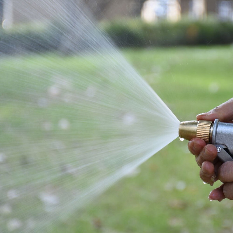 Pistol de Apă Grădină Aspersoare pentru Irigare Grădină Reglabil Spălătorie Auto Pistol de Apă de Udat Gazon 1 Buc