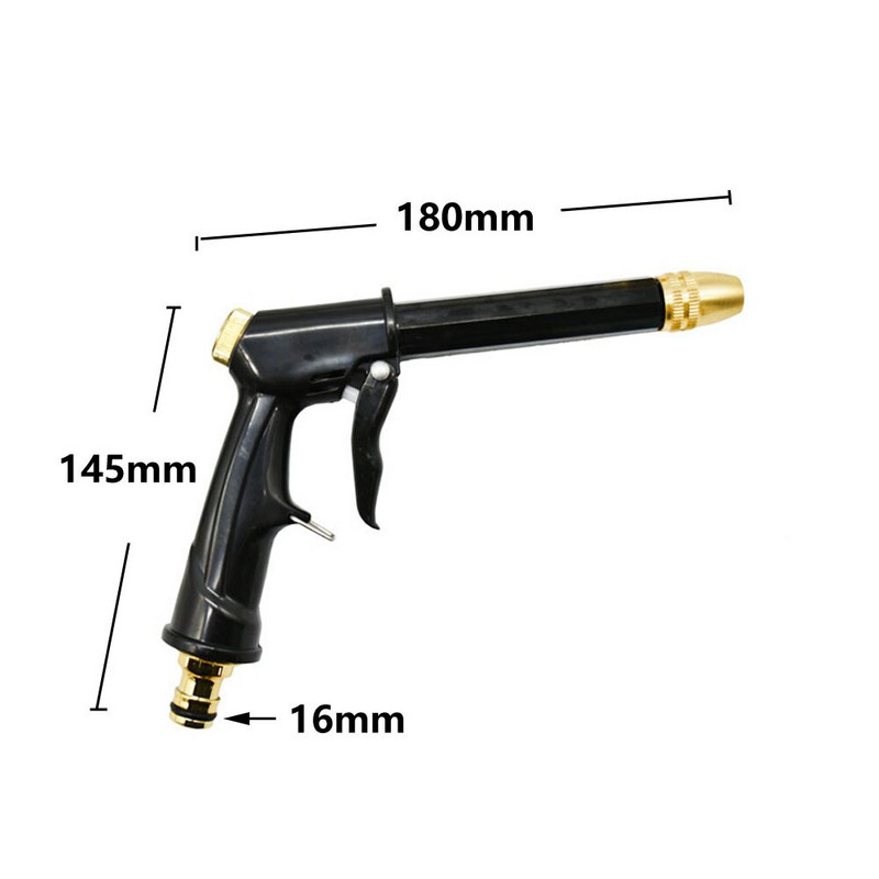 Pistol de Apă Grădină Aspersoare pentru Irigare Grădină Reglabil Spălătorie Auto Pistol de Apă de Udat Gazon 1 Buc