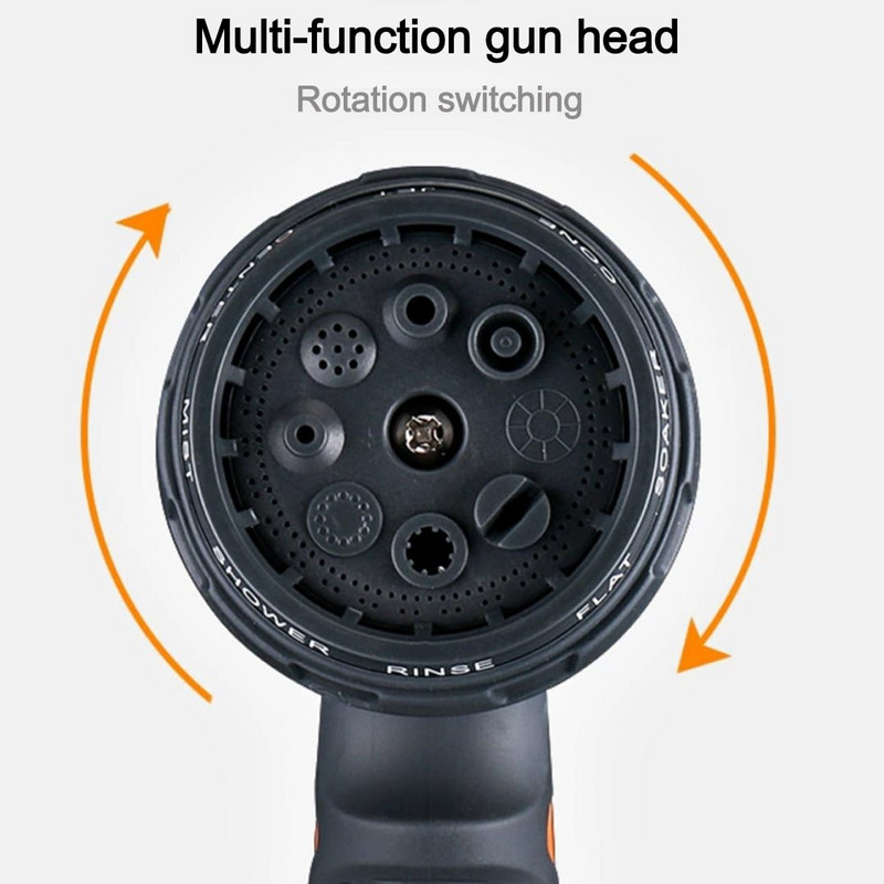 Pistol de udare Duză de grădină Duză pentru furtun Duză reglabilă Pistol de apă Furtun de gazon Pulverizator de înaltă presiune pentru grădină