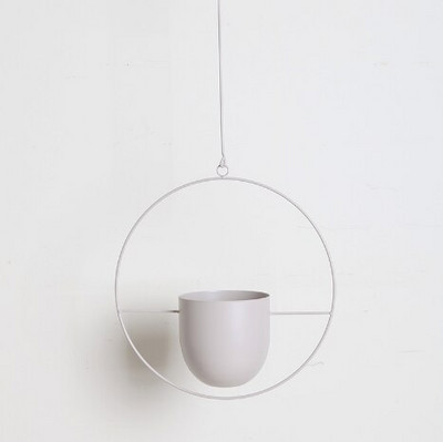 Metalna viseća posuda za cvijeće od 10 vrsta Nordijski lanac Viseća košara za žardinjere Vaza za cvijeće za kućni vrt Ukras balkona 2021 Novo