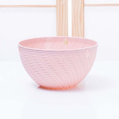 Függesztett kosár Ültető cserep Kerti növény Láncos ültetőgépek Dekoráció Műanyag 16x10cm