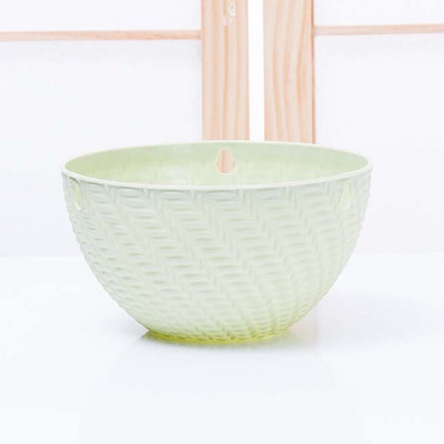 Függesztett kosár Ültető cserep Kerti növény Láncos ültetőgépek Dekoráció Műanyag 16x10cm