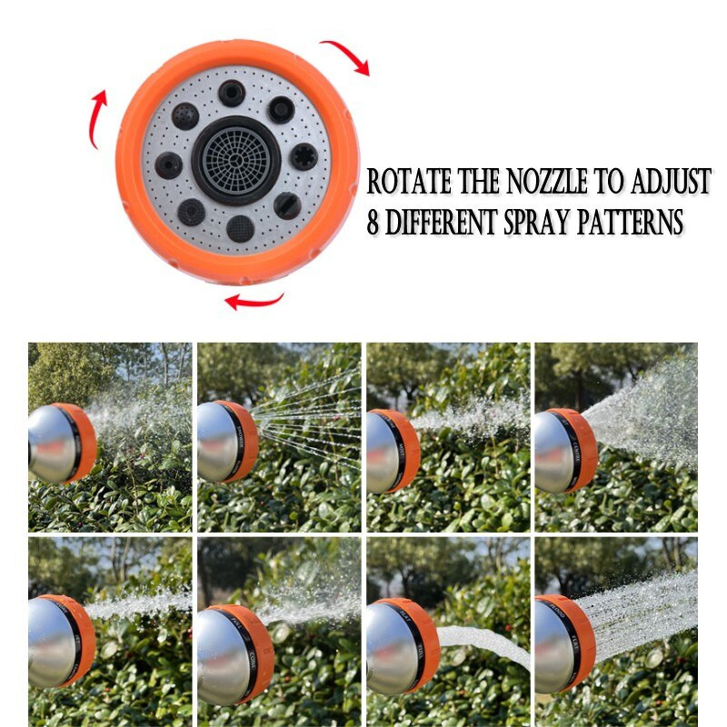 Pistol de apă cu spumă nouă, duză pentru furtun, unelte de curățare pentru spălătorie auto, grădină, udarea gazonului, irigare, aspersoare, pistol de pulverizare, accesorii de grădină