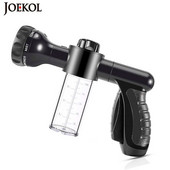 Pistol multiplu pentru grădină 8 în 1 Pistol de apă cu spumă automată Mașină de spălat Pistol de apă de curățare la presiune înaltă Spălat de mașini Pistol cu spumă de zăpadă
