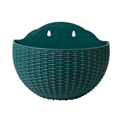 Nordic Style Planter Lillepott Seinale kinnitatav plastikust seinale riputatav korv Lillepott aia seinale riputatava korvi lillepott