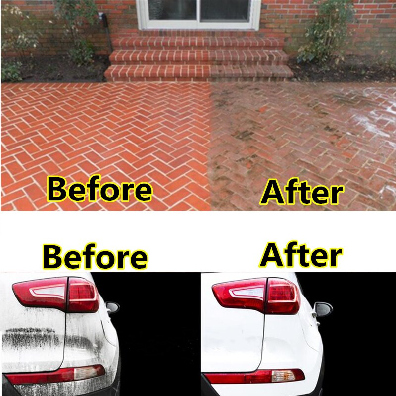 Autós nagynyomású vízpisztoly 46 cm-es Jet kerti mosó tömlő pálca fúvóka permetező öntöző spray sprinkler tisztítóeszköz vízpermet