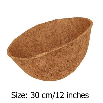 Kabantys kokoso daržovių gėlių vazonai Krepšelio įdėklai Sodinimo įrenginiai Sodo dekoras Geležinis menas Sodo gėlių ir sodmenų vazonai