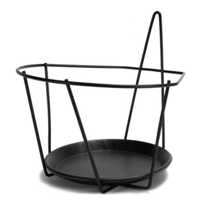 Iron Art függő kosár virágcserep tartó erkély sín cserepes növénytartó ültető XX9B