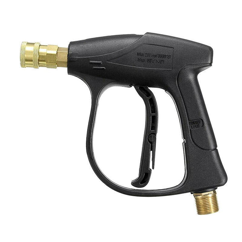 1/4" nagynyomású mosópálca 3000 Psi autómosó hab spray rövid pálca tisztító pisztoly 5 fúvókás autótisztító készlettel