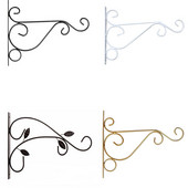 1PC Suport plante suspendate în stil european cârlige de jardinieră de perete ghiveci de flori lanterne de fier cuier pentru grădină, în aer liber, interioară, terasă