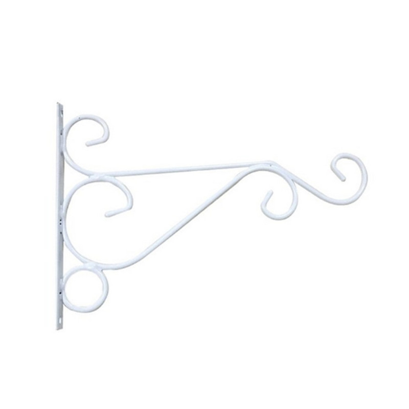 1PC Suport plante suspendate în stil european cârlige de jardinieră de perete ghiveci de flori lanterne de fier cuier pentru grădină, în aer liber, interioară, terasă