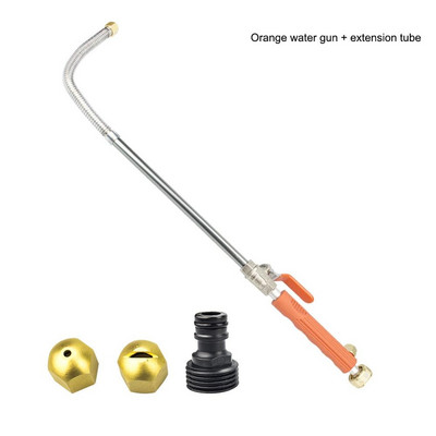 Meijuner autós nagynyomású vízpisztoly 46 cm-es Jet kerti mosó öntöző spray kerttisztító eszköz