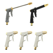 Pistol de apă de grădină duză pentru furtun, multifuncțională de uz casnic, spălătorie de mașini pentru curte, pulverizator de apă, duză pentru tuburi, instrumente de stropire